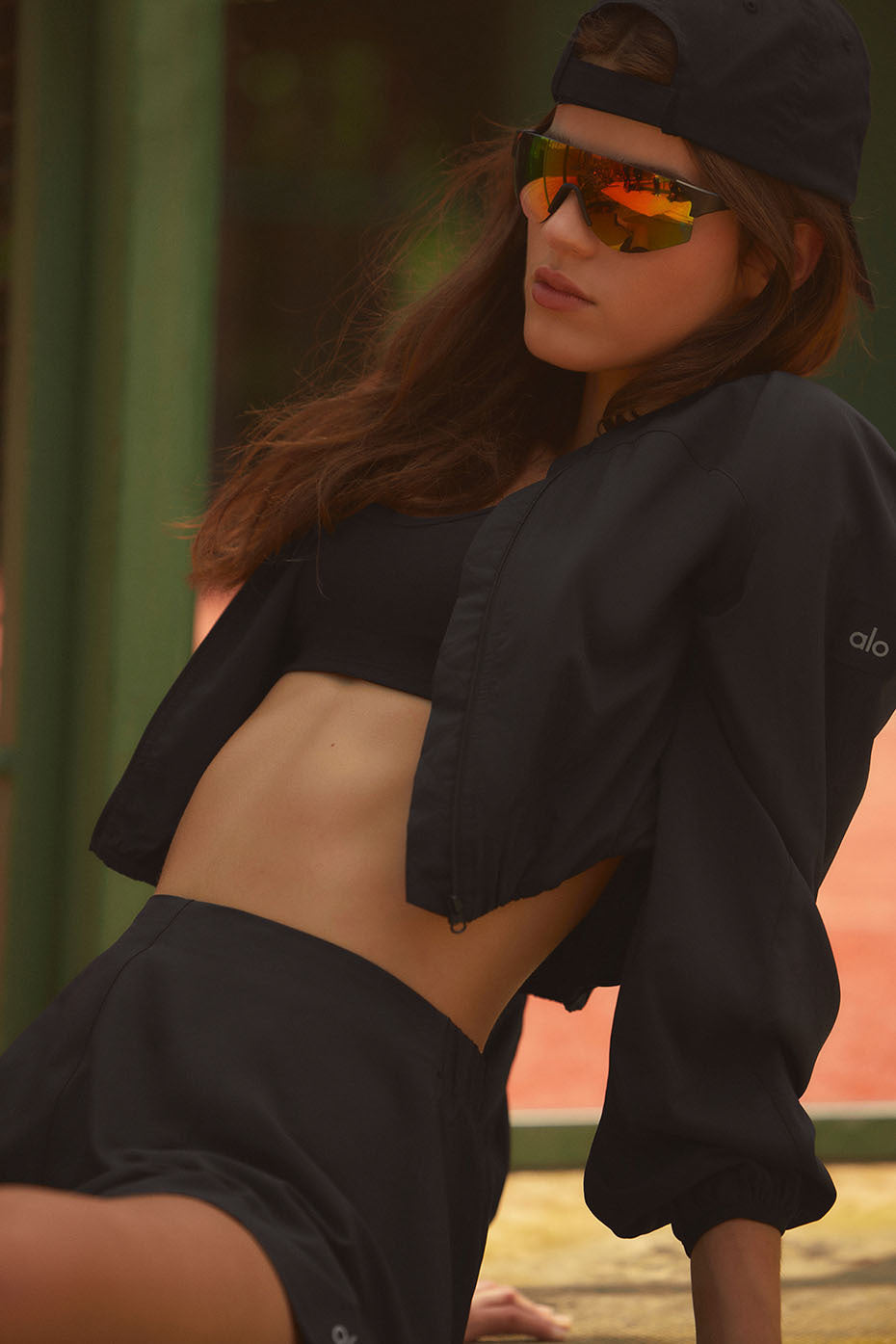 Tiebreaker Zip Jacket — Black