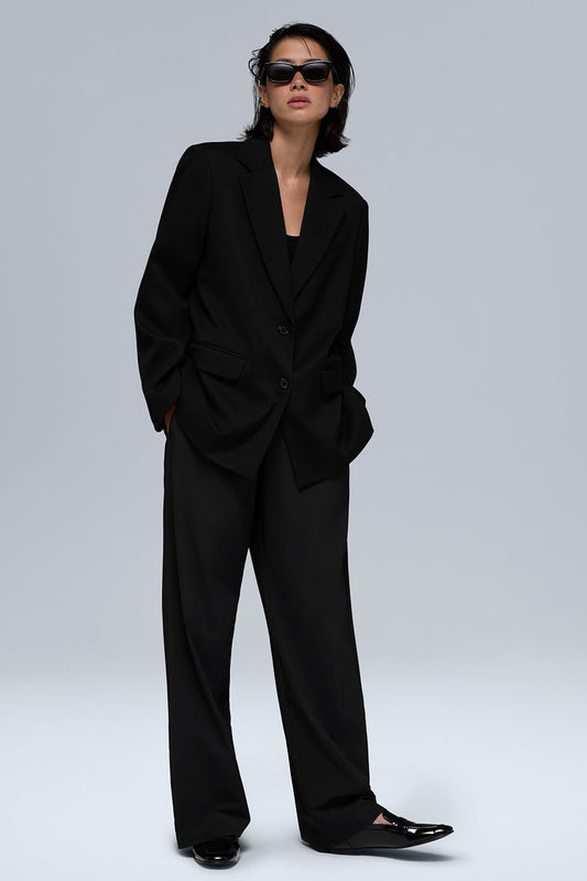 First — Class Blazer — Black