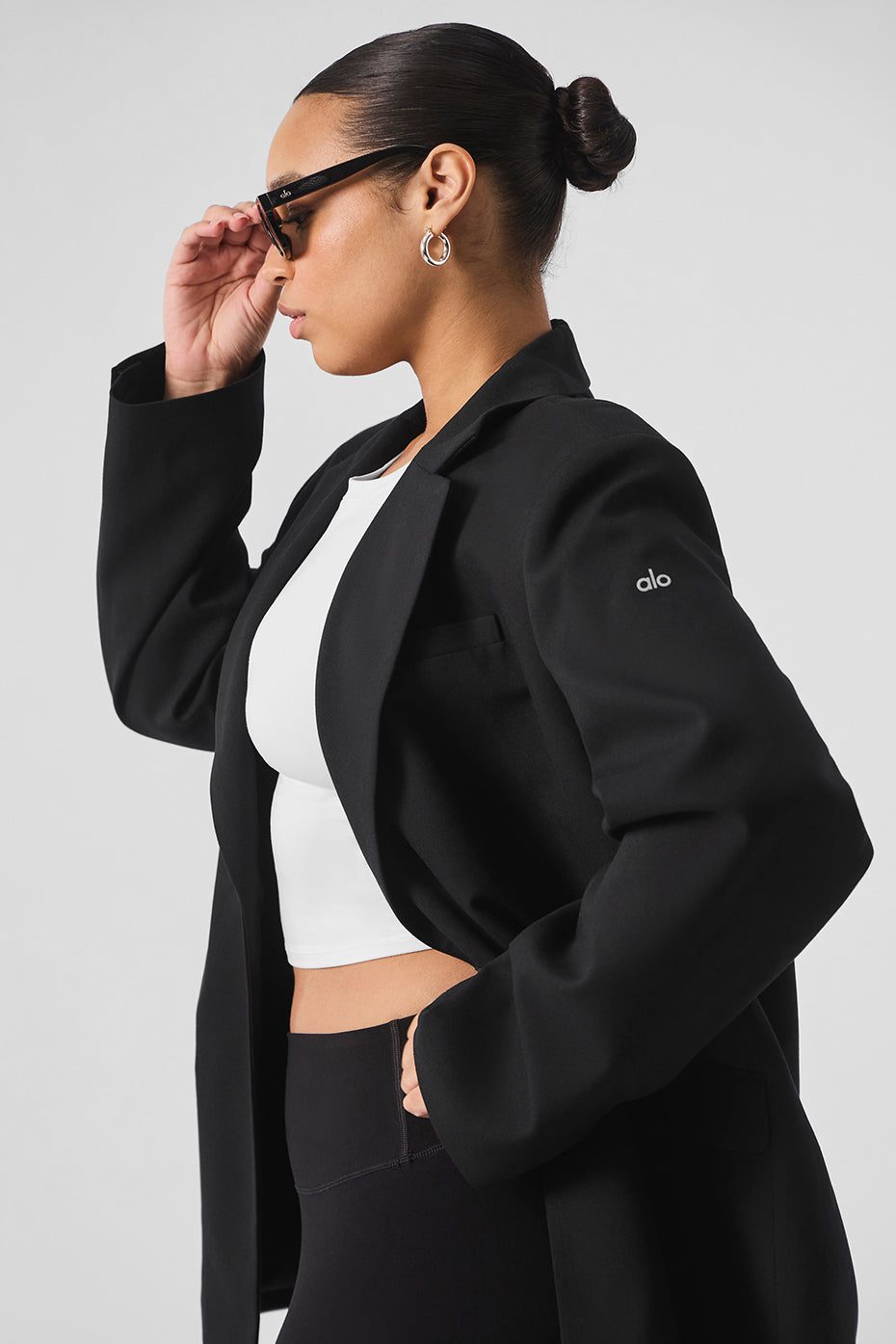 First — Class Blazer — Black