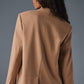 First — Class Blazer — Toasted Almond