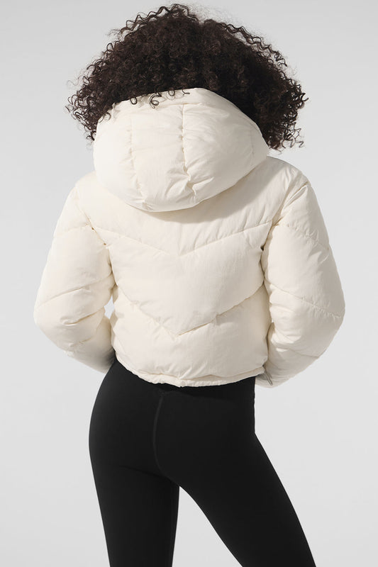 Glacier Puffer — Ivory