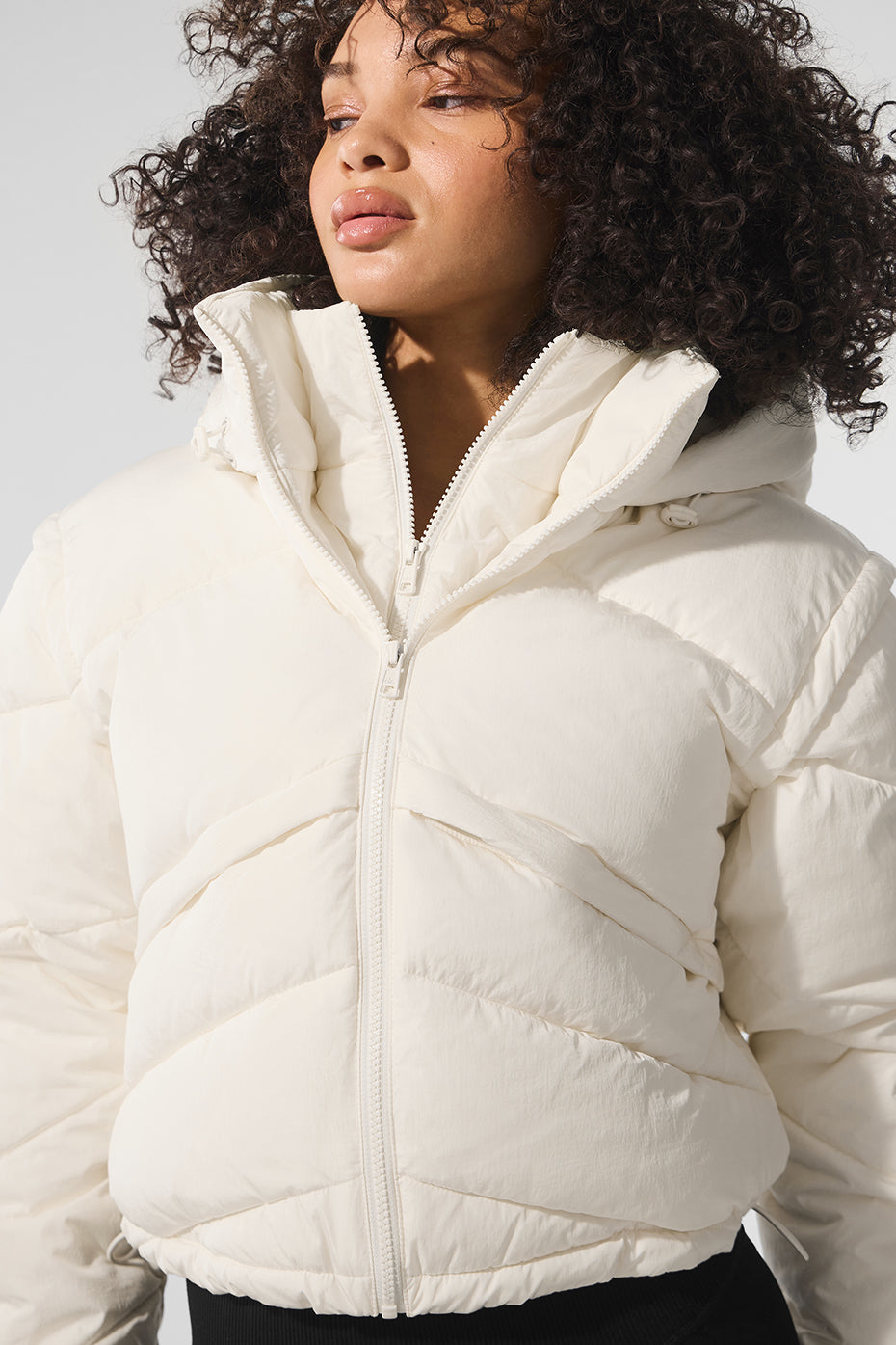 Glacier Puffer — Ivory