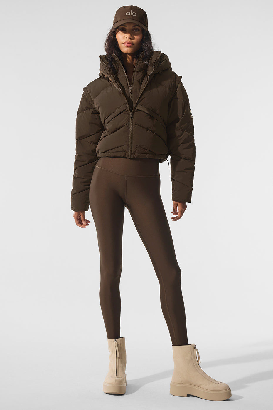 Glacier Puffer — Espresso