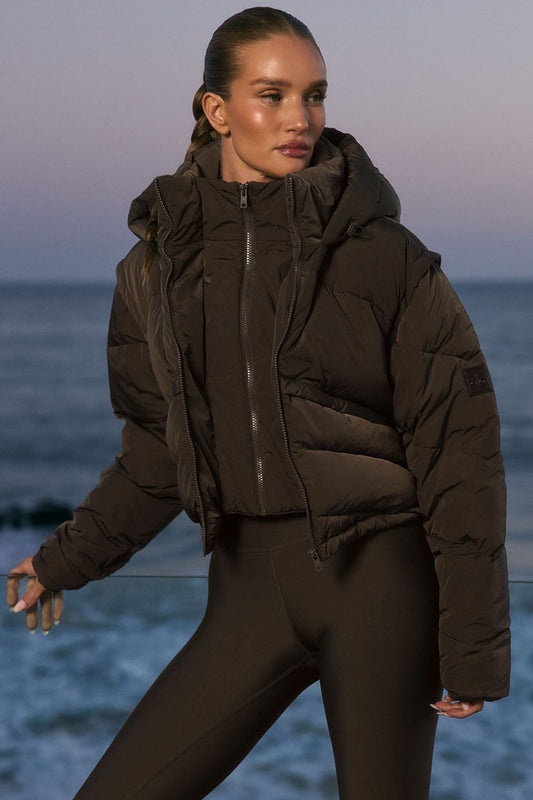 Glacier Puffer — Espresso