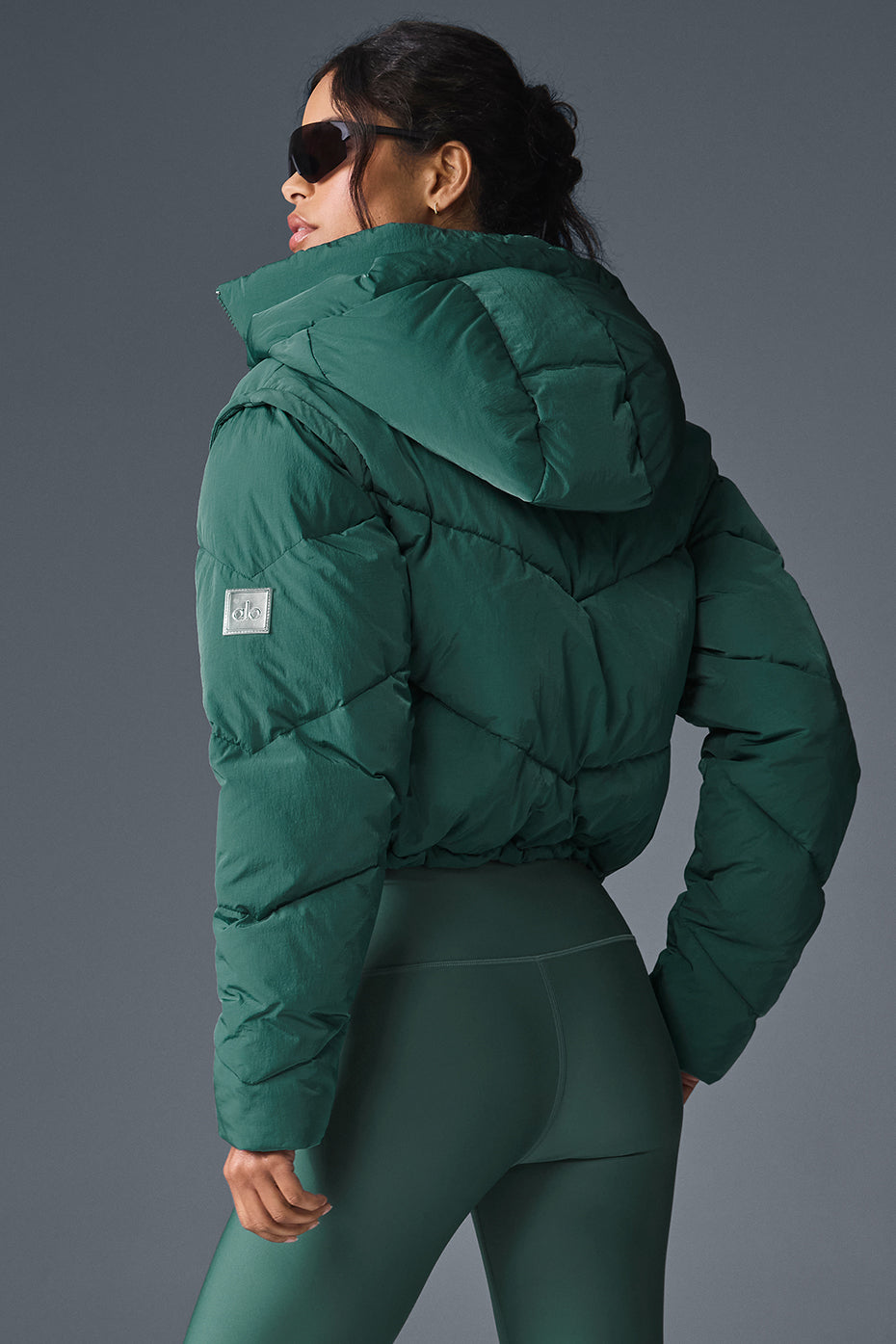 Glacier Puffer — Winter Ivy
