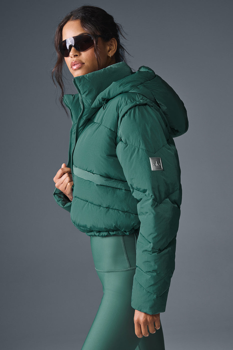 Glacier Puffer — Winter Ivy