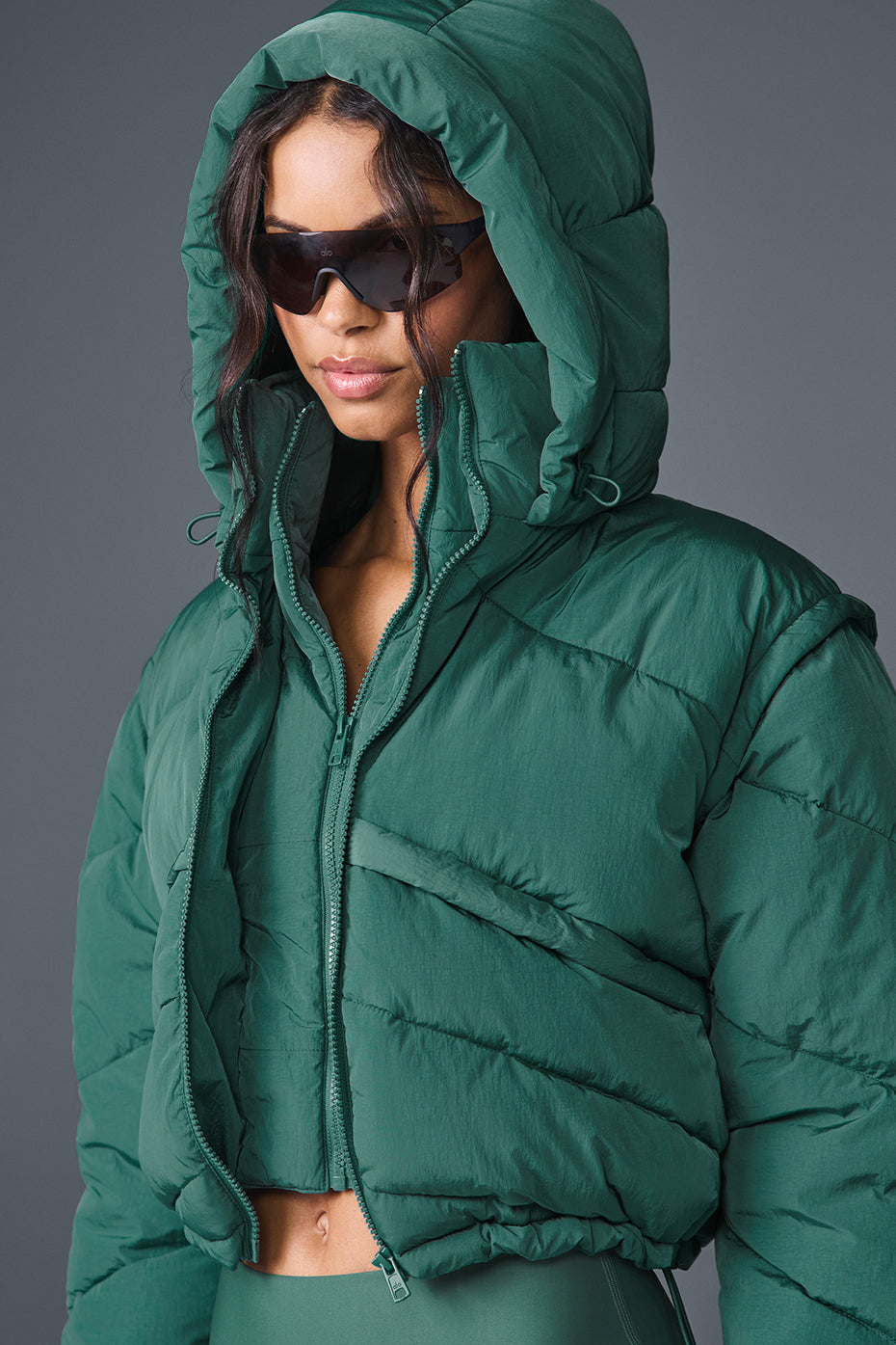 Glacier Puffer — Winter Ivy