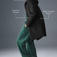 Rain Or Shine Puffer Long Coat — Black