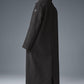 Wool Metro Long Coat — Dark Heather Grey
