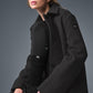Wool Metro Long Coat — Dark Heather Grey