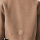 Wool Cropped Metro Trench — Toasted Almond