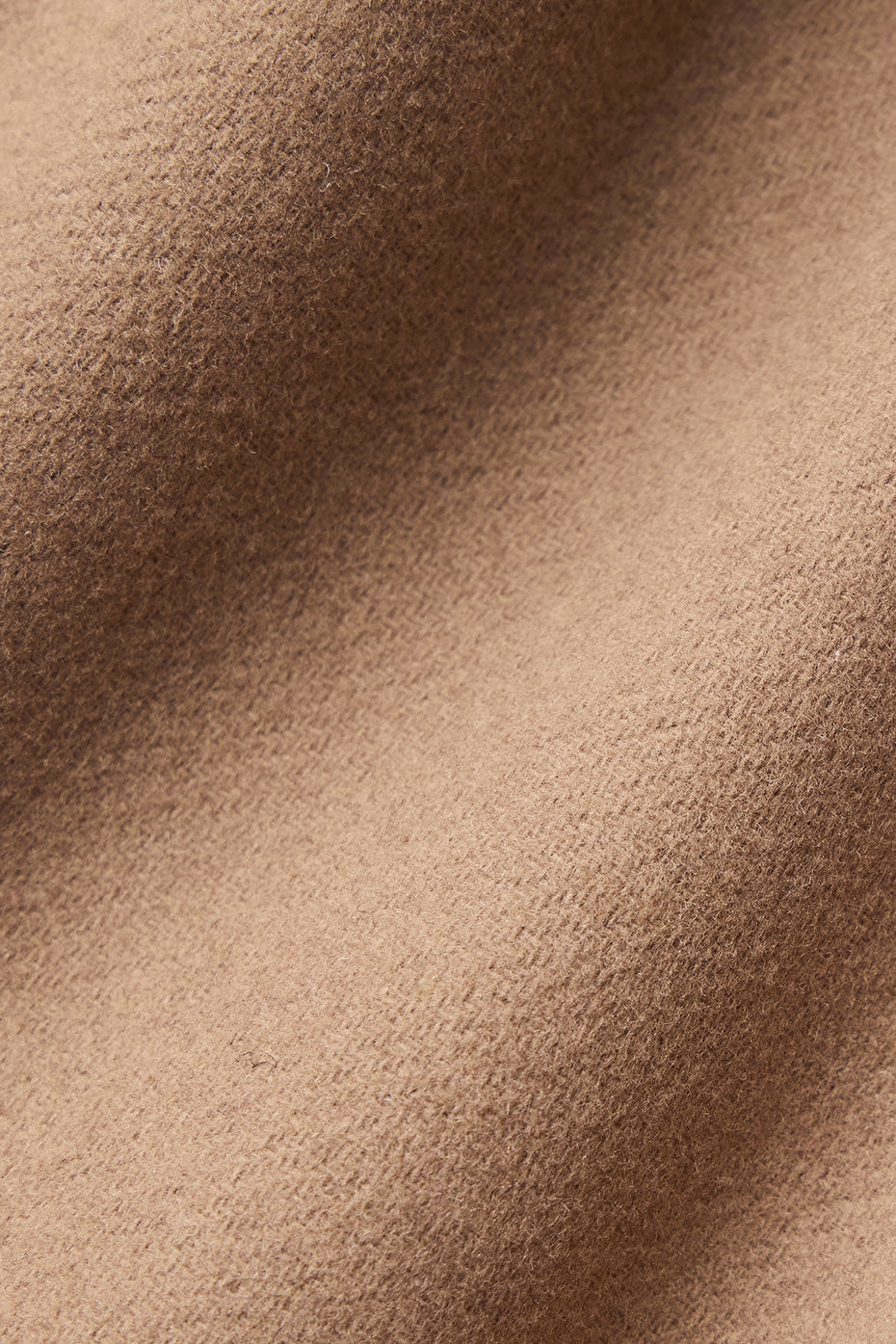 Wool Cropped Metro Trench — Toasted Almond