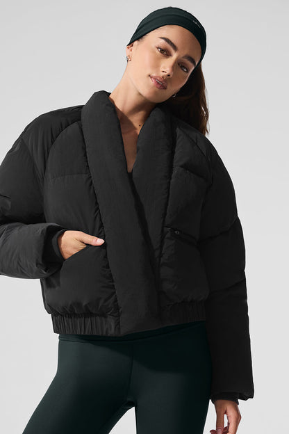 Stargazing Puffer — Black