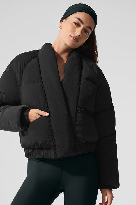 Stargazing Puffer — Black