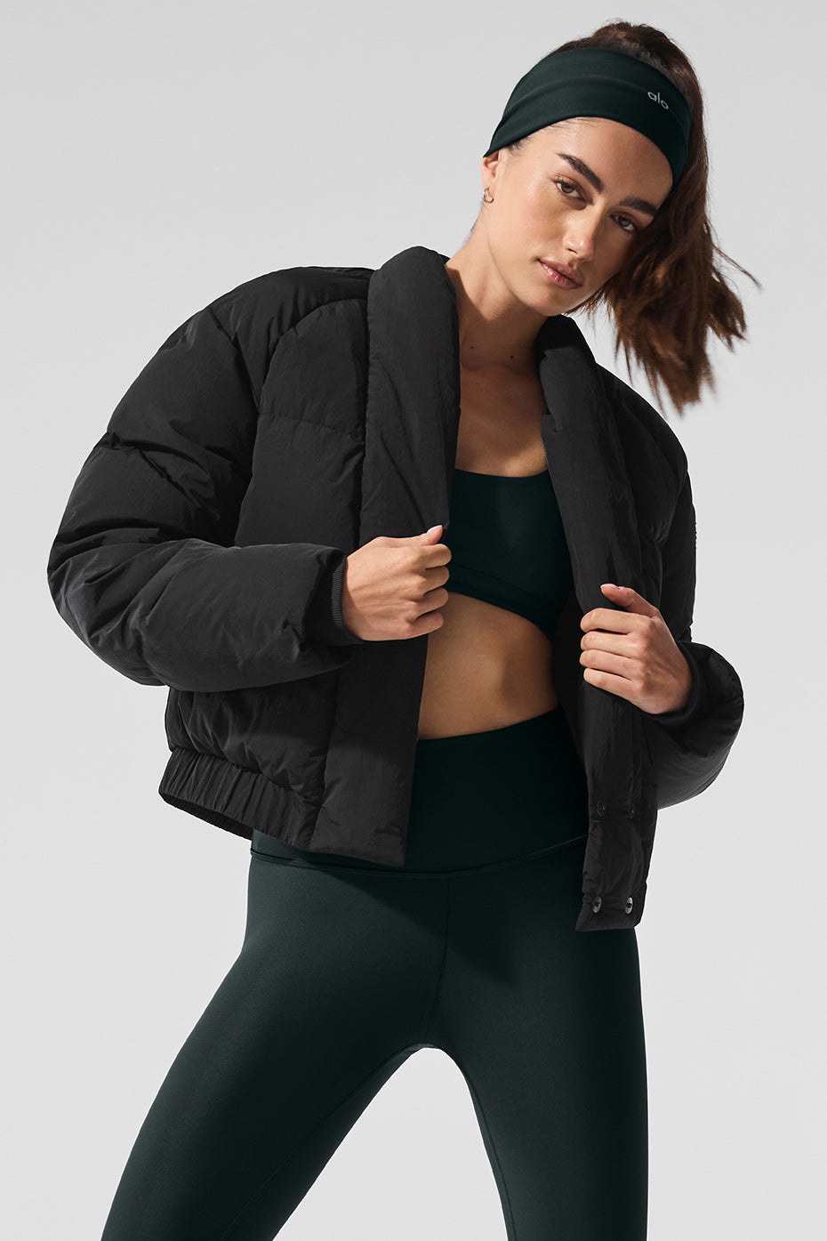 Stargazing Puffer — Black