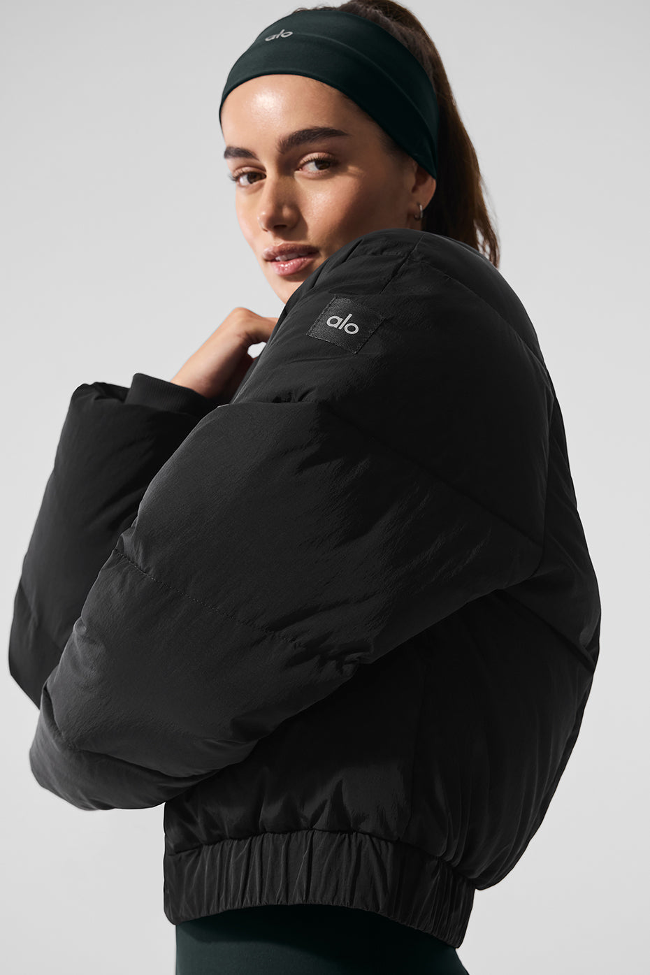 Stargazing Puffer — Black