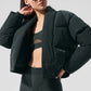Stargazing Puffer — Charcoal Green