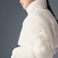 Sherpa Main Act Corset Puffer — Ivory