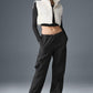 Cropped Gold Rush Puffer Vest — Ivory