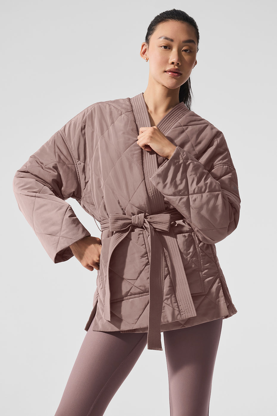 Urbanite Wrap Puffer — Mushroom