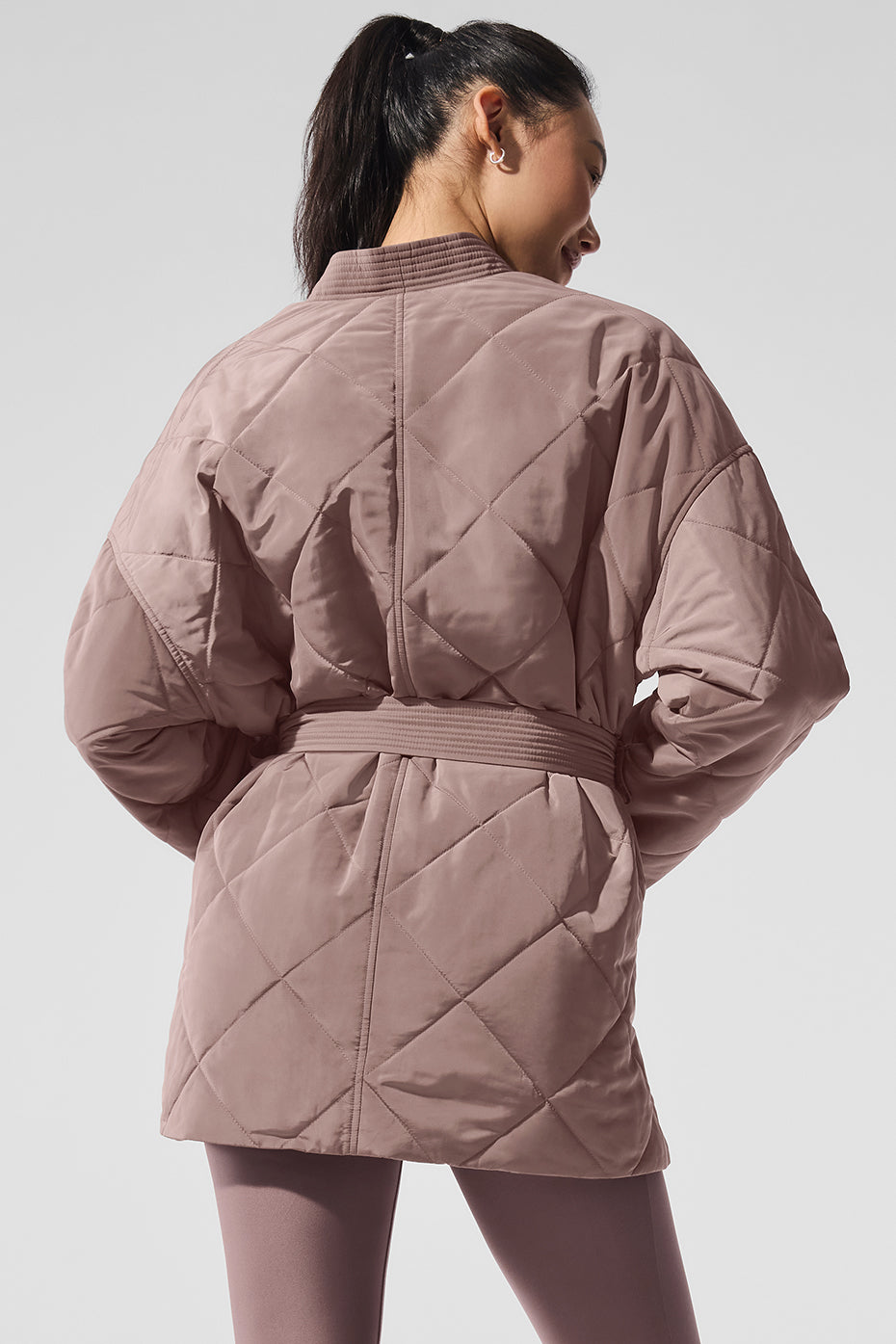 Urbanite Wrap Puffer — Mushroom