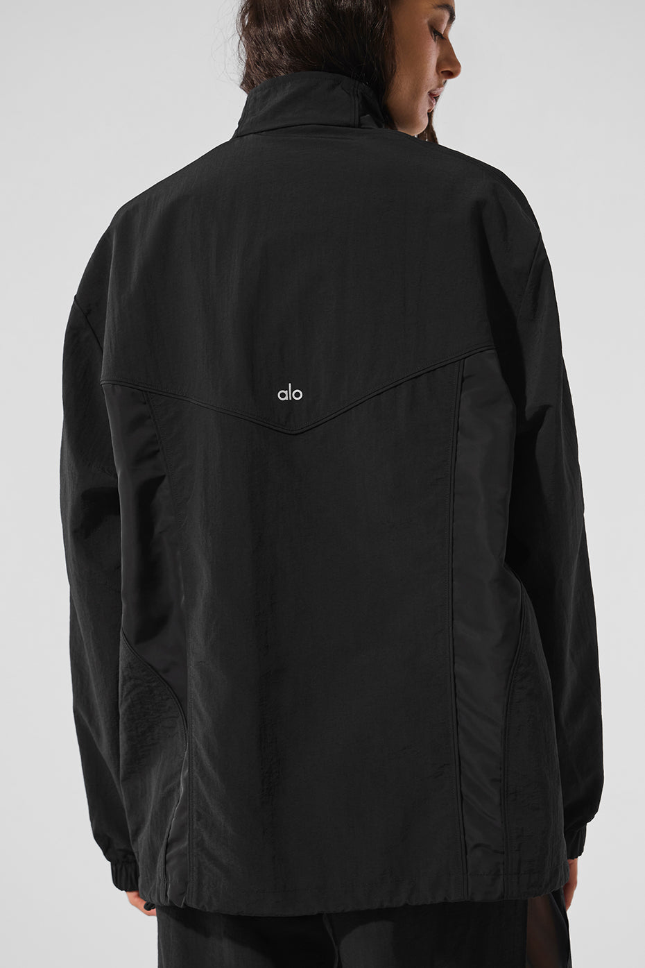 Origin Full — Zip Track Zip Jacket — Black