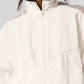 Origin Full — Zip Track Zip Jacket — Ivory