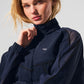 Origin Full — Zip Track Zip Jacket — Navy/Black