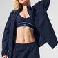 Origin Full — Zip Track Zip Jacket — Navy/Black