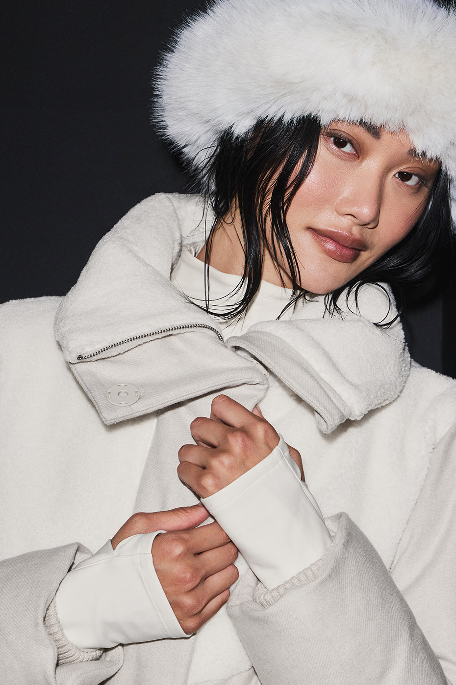 Snowfall Puffer Coat — White Oak