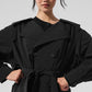 Daybreak Long Coat — Black