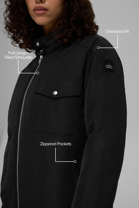 Work It Bomber — Black