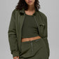 Work It Bomber — Green Olive