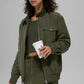 Work It Bomber — Green Olive
