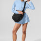 Cropped Breezy Full — Zip Cover Up — Seashell Blue