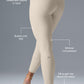 Alosoft High Rise 7/8 Highlight Leggings — Oatmeal Heather