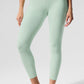 Alosoft High Rise 7/8 Highlight Leggings — Spearmint Heather
