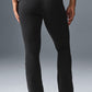Airbrush High Rise Bootcut Leggings — Black