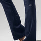 Airbrush High Rise Bootcut Leggings — Navy