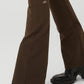 Airbrush High Rise Bootcut Leggings — Espresso