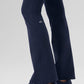 Airbrush High Rise 7/8 Bootcut Leggings — Navy