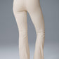 Airbrush High Rise 7/8 Bootcut Leggings — Oat Milk