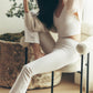 Airbrush High Rise 7/8 Bootcut Leggings — Oat Milk