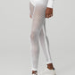 Seamless High Rise 7/8 Limitless Open Air Leggings — White