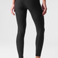 Airlift High Rise 7/8 Line Up Leggings — Black