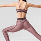 Airlift High Rise 7/8 Line Up Leggings — Smoky Quartz