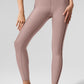 Airlift High Rise 7/8 Line Up Leggings — Taupe