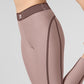 Airlift High Rise 7/8 Line Up Leggings — Taupe