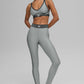 Airlift High Rise 7/8 Line Up Leggings — Lunar Grey