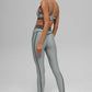 Airlift High Rise 7/8 Line Up Leggings — Lunar Grey